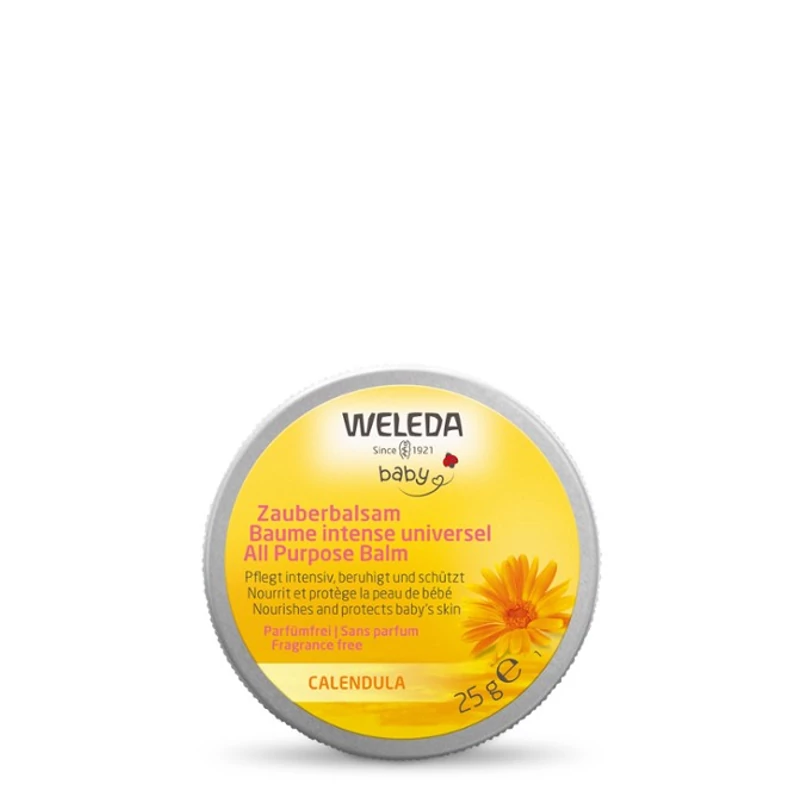 Weleda Bio körömvirágos natúr többcélú védőbalzsam babáknak (25 g)