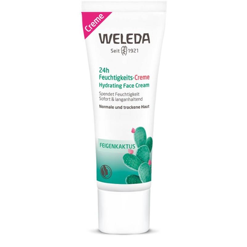 Weleda 24h Fügekaktuszos hidratáló arckrém - normál, száraz arcbőr (30 ml)
