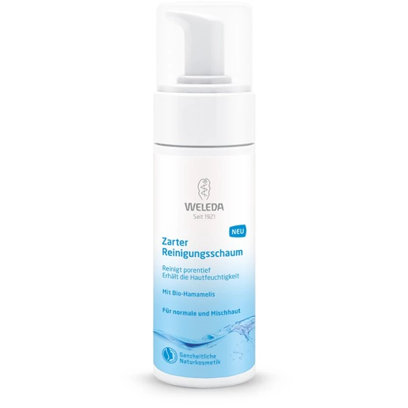 Weleda Gyengéd arctisztító hab normál és kombinált bőrre (150 ml)