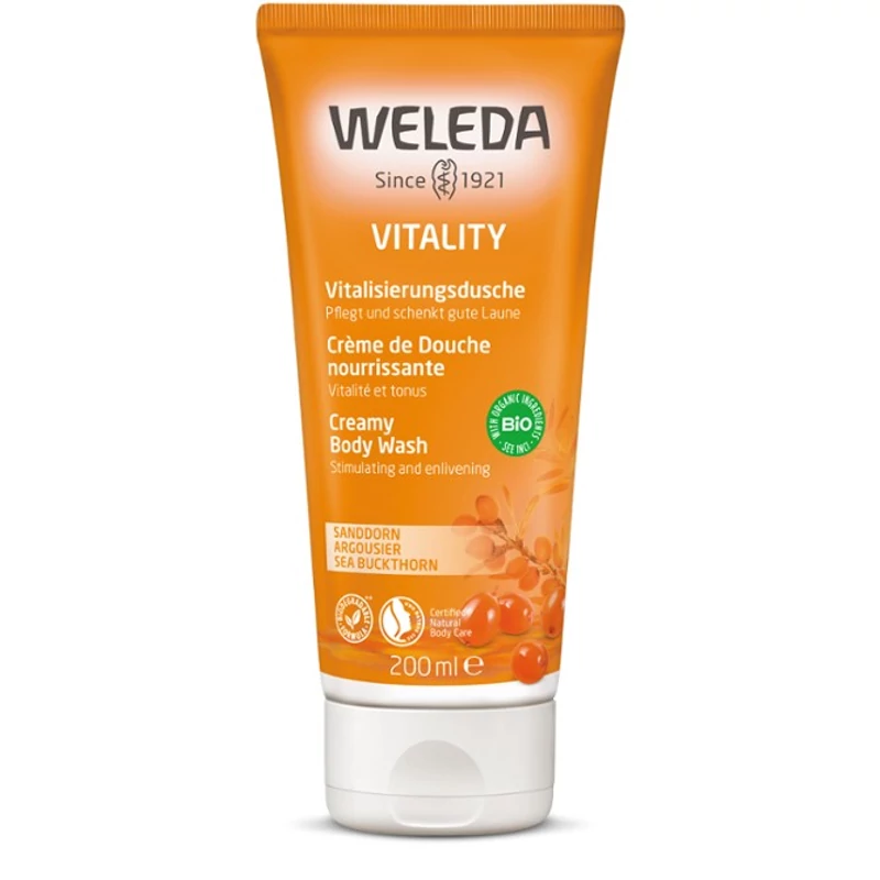 Weleda Homoktövis vitalizáló tusfürdő (200 ml)