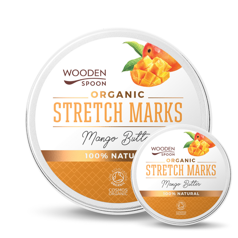 Wooden Spoon Bio mangó testápoló vaj striák ellen (15 ml)