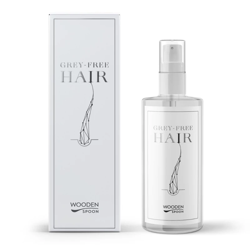 Wooden Spoon Grey-free Hair - Hajszín-visszaállító permet (100 ml)