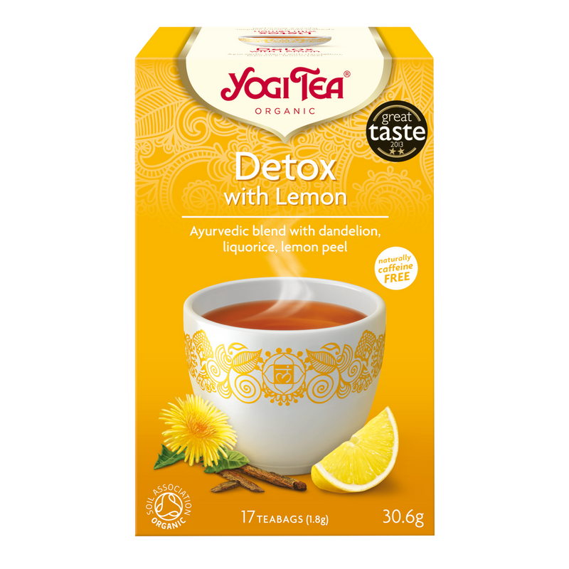 Yogi Tisztító tea citrommal - filteres (17 db)
