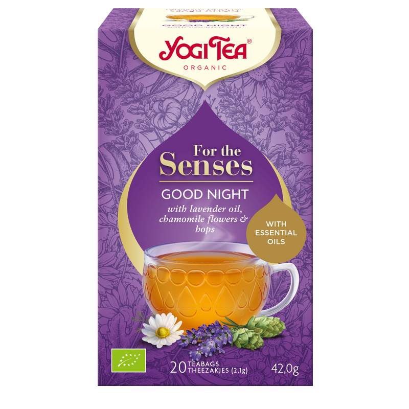 Yogi Bio tea az érzékeknek - Jó éjszakát! (20 db)