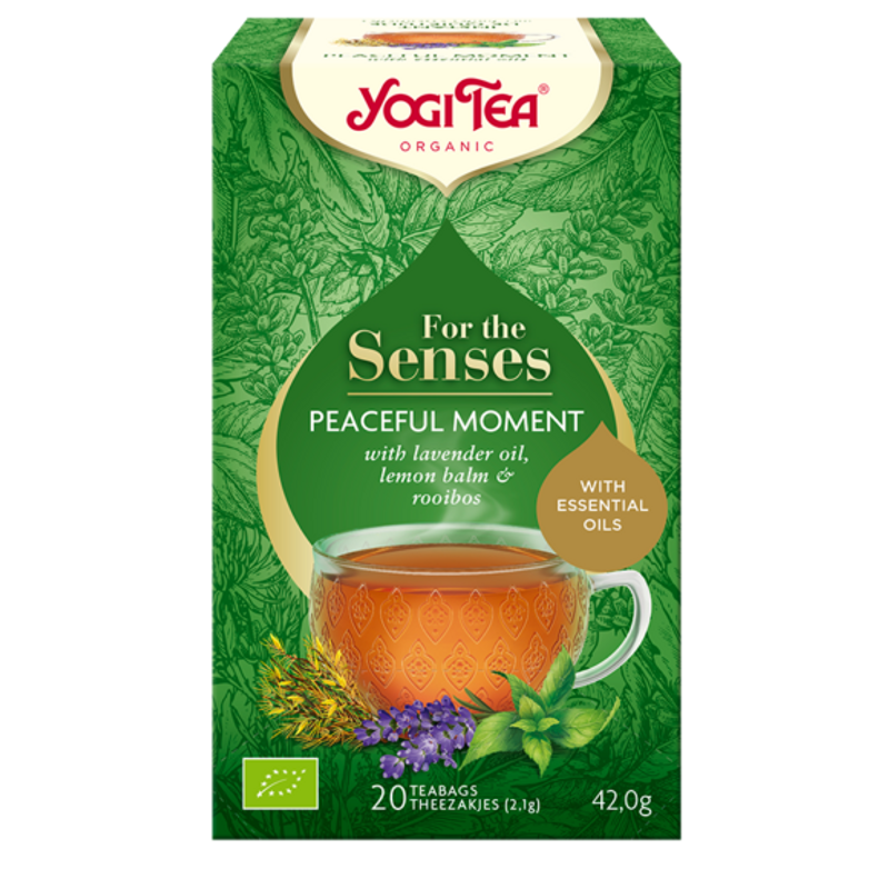 Yogi Bio tea az érzékeknek - Nyugodt pillanat (20 db)