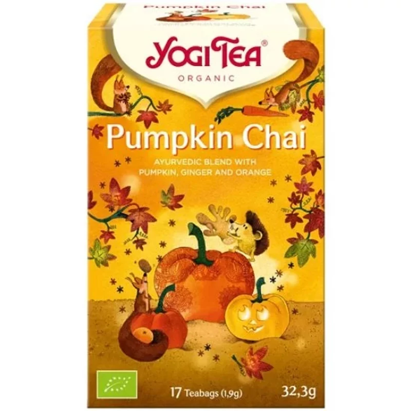 Yogi Bio tea - Sütőtökös chai (17 db)
