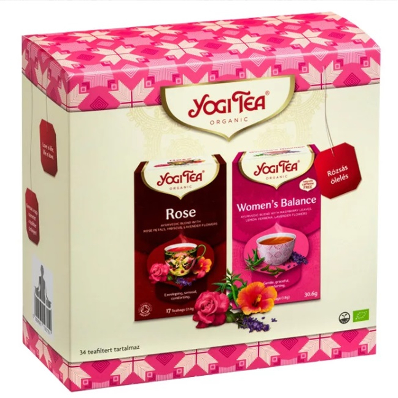 Yogi Bio tea - Rózsás ölelés szett (1 db)