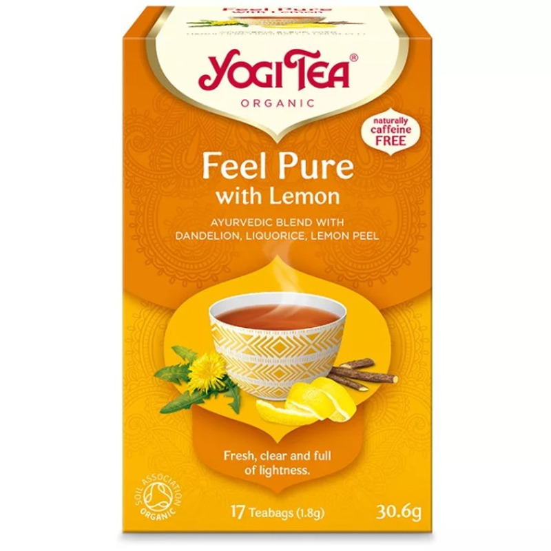 Yogi Tisztító tea citrommal - filteres (17 db)
